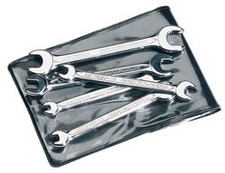 Draper 5210 S5Ba S5Ba 5 Piece Elora Midget Ba Double Open End Spanner Set