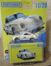 Matchbox Collectors Series Porsche 356a Race Car White 164 Rubber Tires Matchbox Collectors Series Porsche 356a Race Car White 164 Rubber Tires