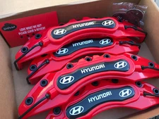 4 PCS Brake Caliper Covers for Hyundai Tucson, Santa Fe, Palisade, Kona, Veracru