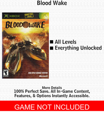 Max Payne Hitman Gunvalkyrie BloodRayne Blood Wake XBOX USB Save 100% Unlocked