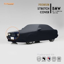 F�r BMW M5 E34 Car Cover Indoor Ma�gefertigt Soft Stretch Passgenau...