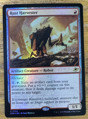 MTG Edge of Eternities, Rust Harvester - Foil