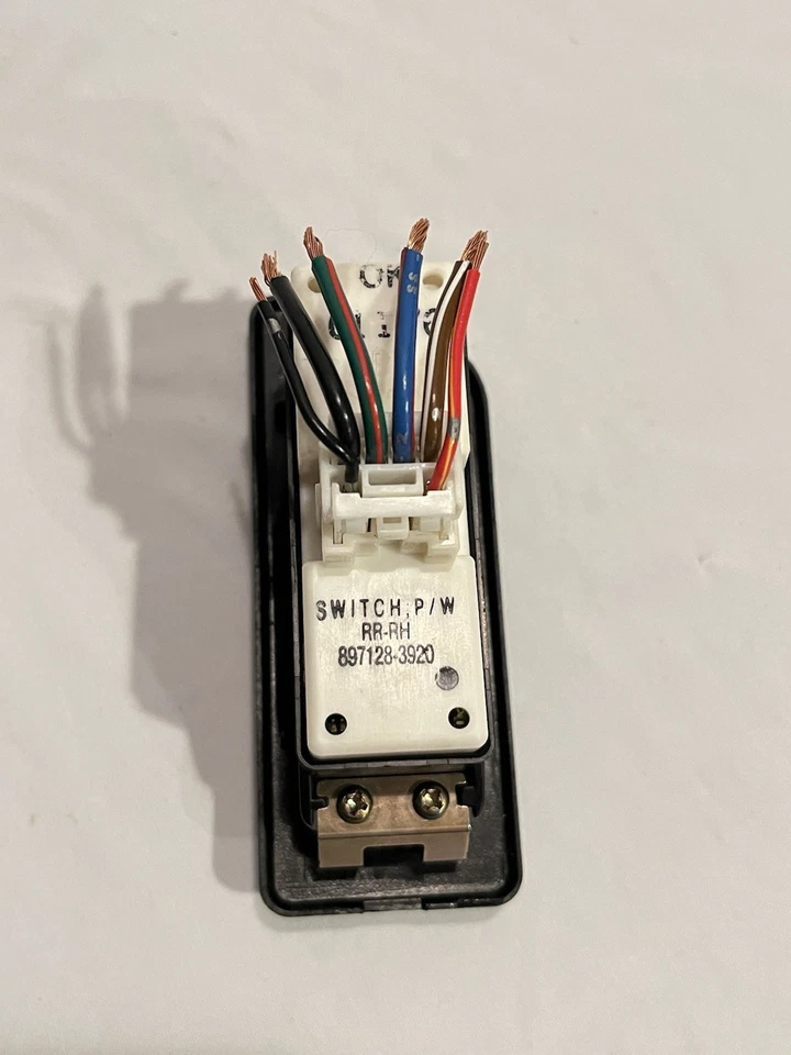 Interruptor de ventana eléctrica trasero derecho Isuzu Rodeo Honda Passport 1995-1997 probado OEM✅ Foto 4 de 4