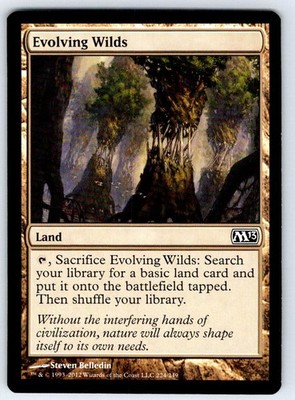 Evolving Wilds - M13 #224 Magic 2013 (M13) Regular LP