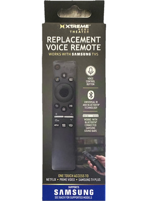 Xtreme Home Theater REPLACEMENT BLUETOOTH VOICE REMOTE Samsung TVs Soundbar, NEW