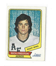 1976-77 O-Pee-Chee WHA #115 Rich Preston RC VG