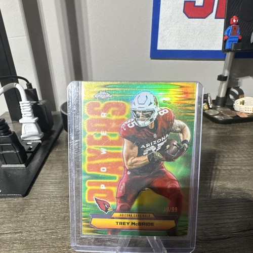 2025 Topps Chrome Trey McBride Base (RAW)