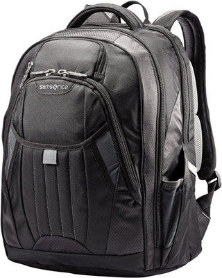 Tectonic 2 Large Black Backpack - Stylish, Spacious & Versatile 18''x13.3''x8.6