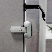 Fridge Lock for Kids, Refrigerator Lock Child Proof, Freezer Latches to Keep ...