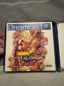 Marvel Vs. Capcom 2 - Sega Dreamcast Game with Manual 2000 PAL VGC - Complete