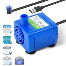 IP68 DR-DC160 submersible water pump Cat Water Fountain Pump for Tritone Cera...
