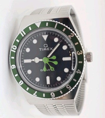 Timex X Seconde IYKYK Watch 38mm Men's Episode 0 Quartz Green TW2Y48100