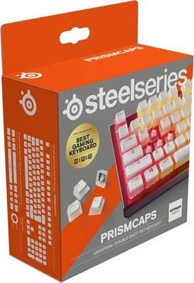 SteelSeries PrismCaps , Tastenkappe, Weiß [B-Ware]