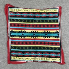 Vintage Hav-a-Hank Southwest Aztec Theme Bandana Red Made in USA RN 15187