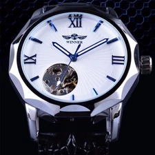 A factory selling hot money, WINNER authentic mechanical watches, men's mechanic