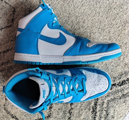Nike Dunk High Laser Blue- Men's US 11 - Picture 7 of 24