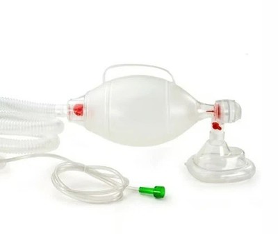 Adult  Resuscitator Bag with Tubing New Sealed Free Shipping