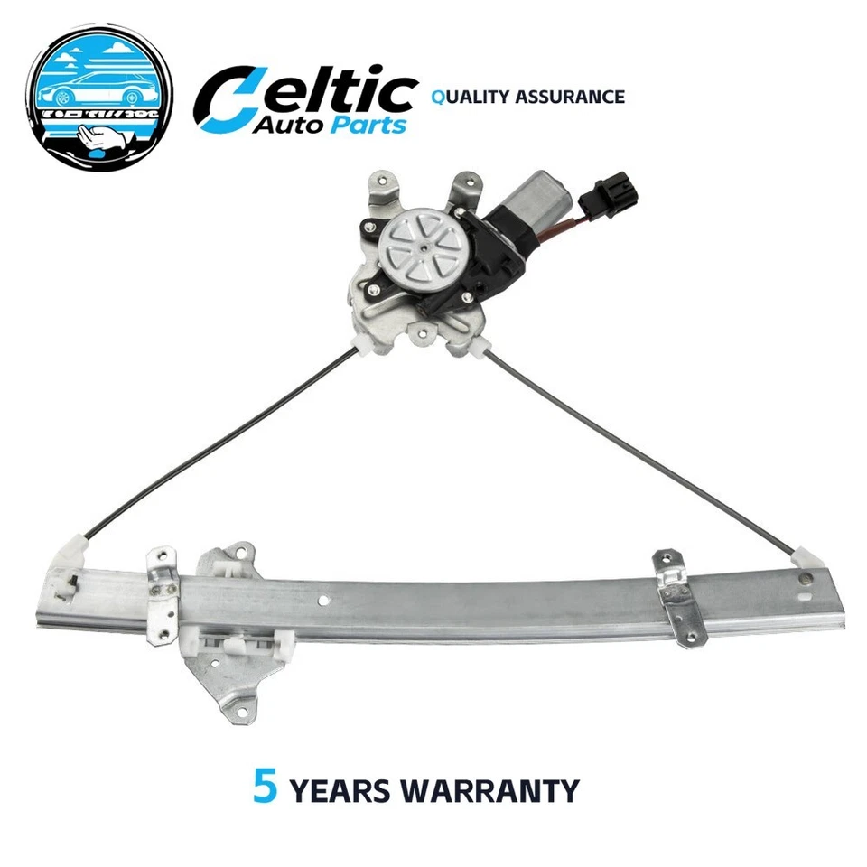 Regulador de ventana eléctrica delantero derecho Mitsubishi Outlander 2003-2006 con motor Foto 3 de 4