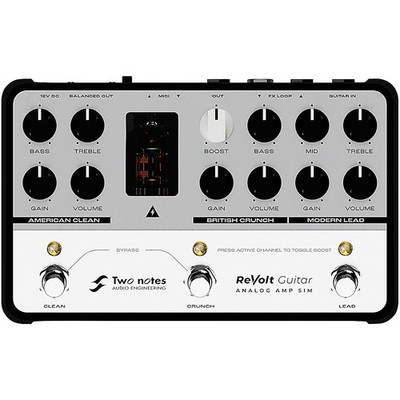 Two Notes AUDIO ENGINEERING ReVolt 3Channel AllAnalog Guitar Simulator Pedal