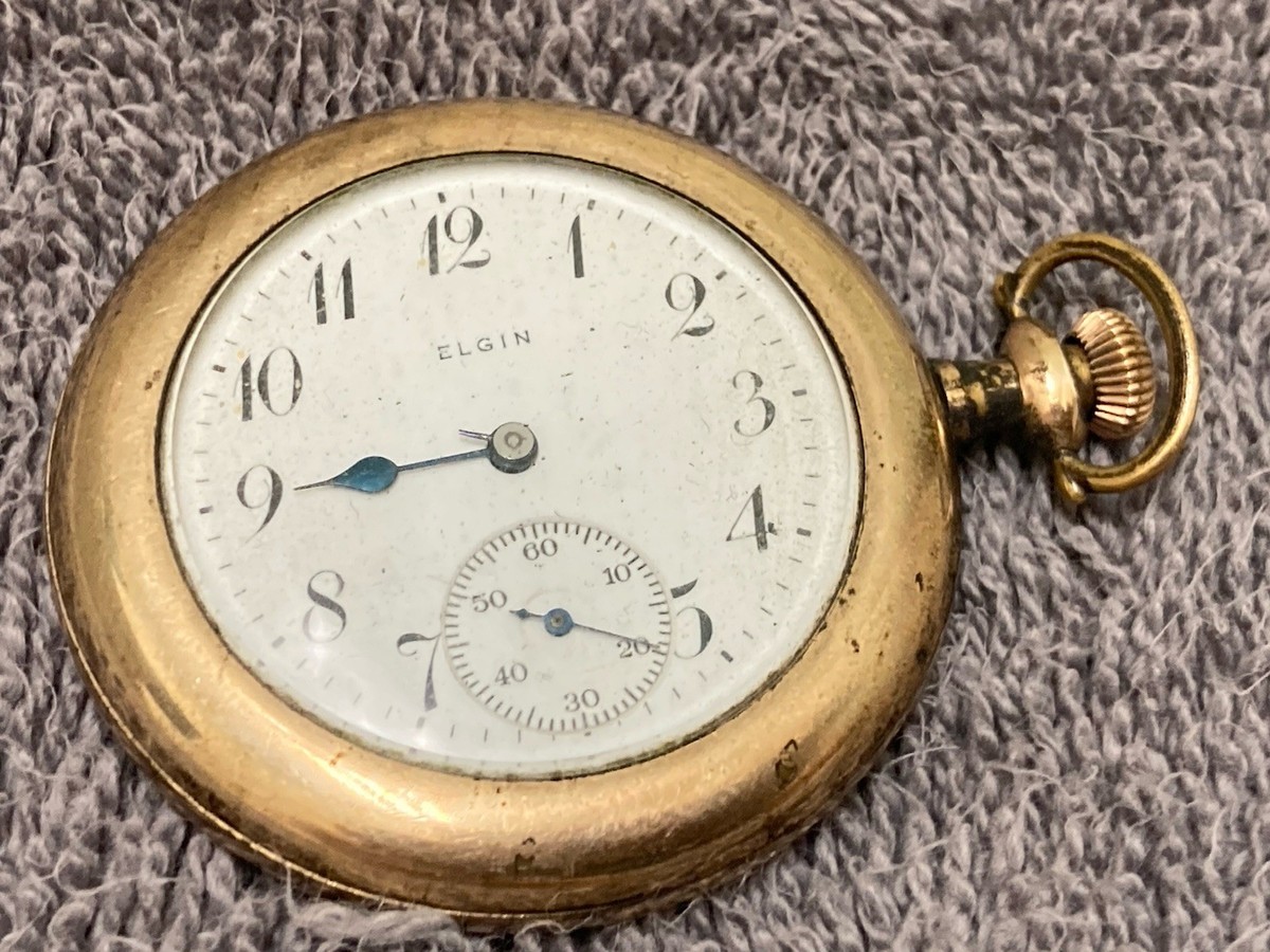 Elgin Pocket Moeris Pocket Watch Serial Numbers Vintage Pocket - Main Image