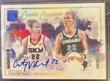 Courtney Vandersloot Sky Holo Silver Impeccable Auto #07/10 Future HOF🔥📈