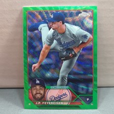Topps 2023 Chrome Update J.P. Feyereisen #USC130 Green Holo Refractor /99