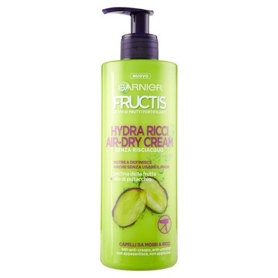Garnier Fructis Haarpflege Creme Locken Anti Frizz Pistazienöl 400ml 96H Schutz