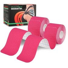K Tape Precut Strips 40 Count, 10"  Latex-Free Kinesiology Tape for Sports...