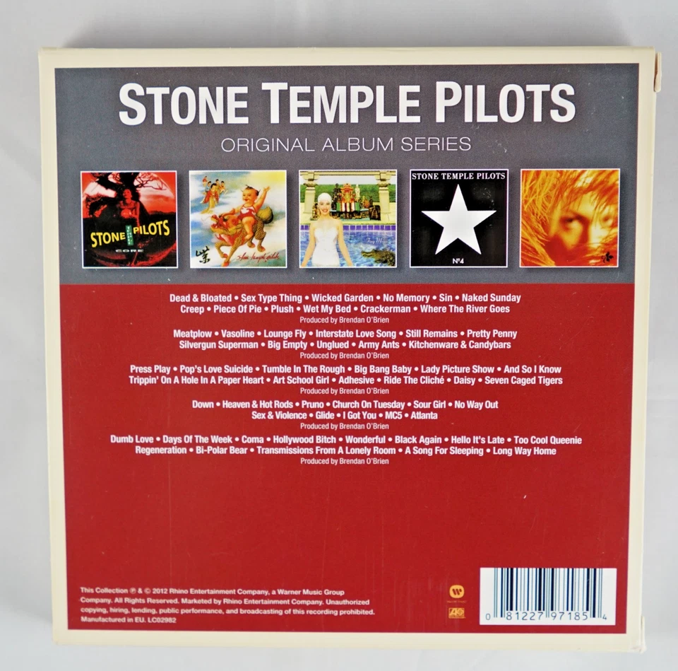 Stone Temple Pilots Original Album Series 5-CD | Rhino | 2012 - Image 2 of 4