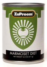 ZuPreem Marmoset Diet Food 12-Pack - 12x 14.5oz Cans - Complete Nutrition