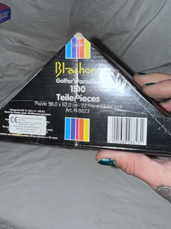 Rompecabezas Blachon Heye Golfer’s Paradise 1500 piezas rompecabezas de dibujos animados nuevo Alemania Foto 3 de 4