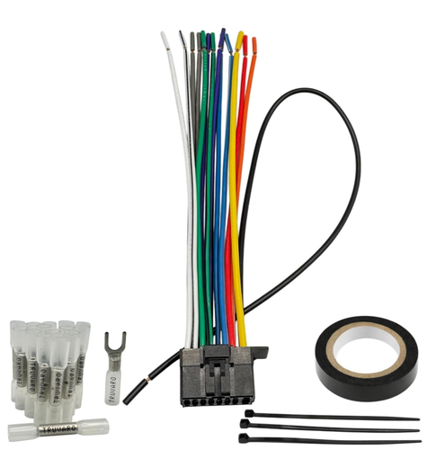 NEU Kabelbaum für JVC KD-SR86BT KDSR86BT Auto Empfänger Kit mit Steckern - Bild 1 von 5