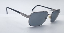 Vintage Safilo 7201 Silver Pilot Metal Sunglasses FRAMES ONLY Italy