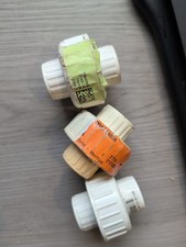 3 Pack Schedule 40 PVC Solvent Weld Slip Union, 1/2-In. -511-14-12-12B