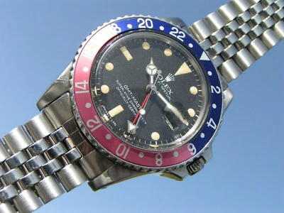 ROLEX 1675 PEPSI aus from 1965 Rolex GMT Master Vintage - Bild 1 von 4