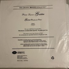 Creative Memories Power Layout Guides New Sealed 15 Pack 12x12