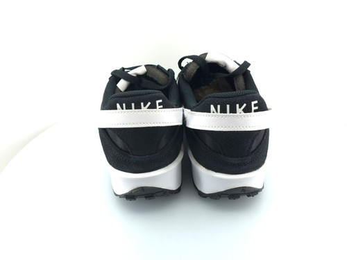 Nike Waffle Debut Hombres Negro Blanco Zapatos Atléticos (elige la talla) Nuevos - Imagen 3 de 6