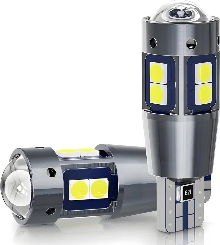 Luci Led Posizione+ Resistenze Canbus T10 W5W Per Fiat Panda 169 6500k No Errore Foto 2 de 4