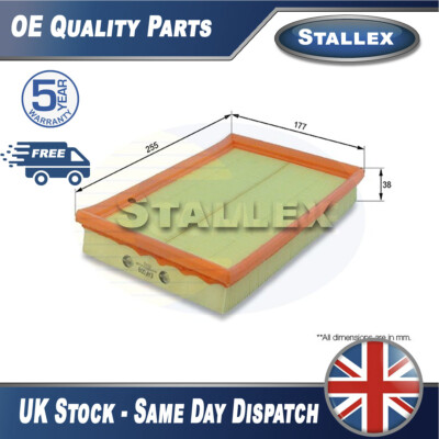 Fits Ford Fiesta 1995-2002 Puma 1997-2002 + Other Models Air Filter Stallex