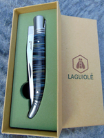 Laguiole Taschenmesser Sea Shell Edelstahl Messer Klappmesser Grinos Neu