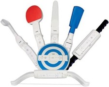 Set 7 ACCESSORI TWIN SPORTS RESORT golf surf frisbee etc PER nintendo WII E WIIU