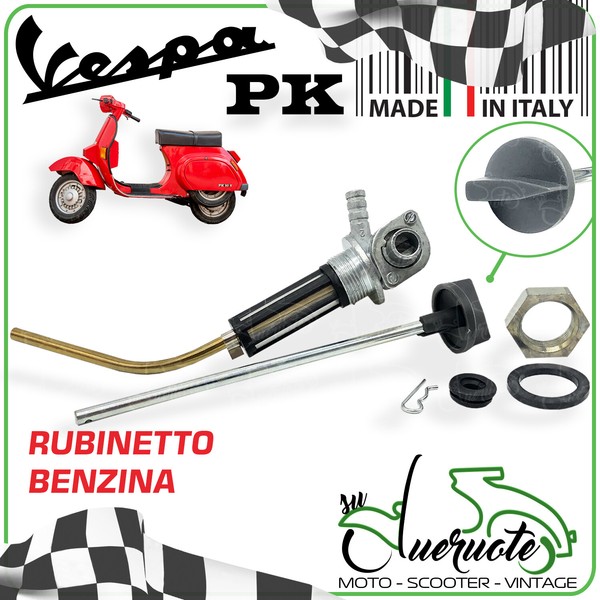 Rubinetto Benzintank Vespa PK 50 80 125 SS XL Rush N V HP ETS FL Piaggio-image