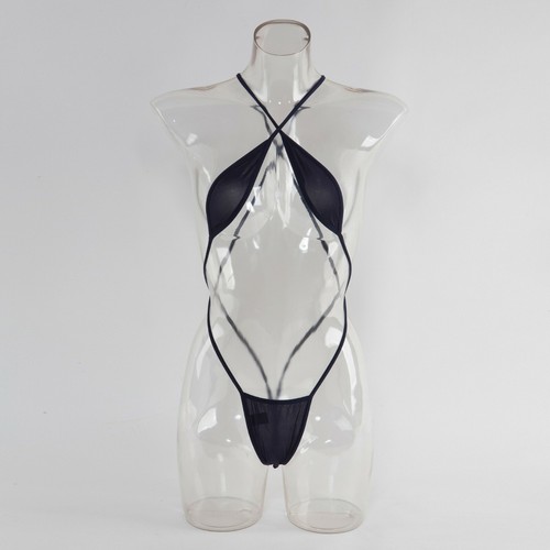 Bikini a forma di V bambola lingerie corda lingerie biancheria intima pezzo unico Stati Uniti - Foto 25 di 29