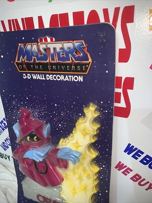 MOTU ORKO 3-D Wall Hanging Decor He-Man Plaque Rare Mattel