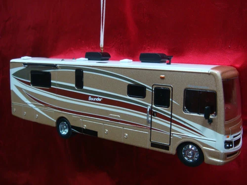 2016 17' FLEETWOOD BOUNDER 35K RV CLASS A MOTORHOME CAMPER CHRISTMAS ORNAMENT