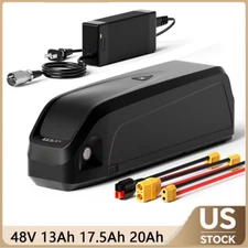 48V 13Ah 17.5Ah 20Ah 1500W Electric Bicycle Ebike Lithium Battery Rechargeable