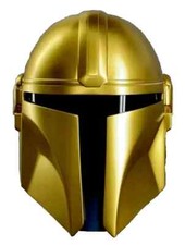 Masque casque mandalorien Star Wars portable série noire cosplay costume acier