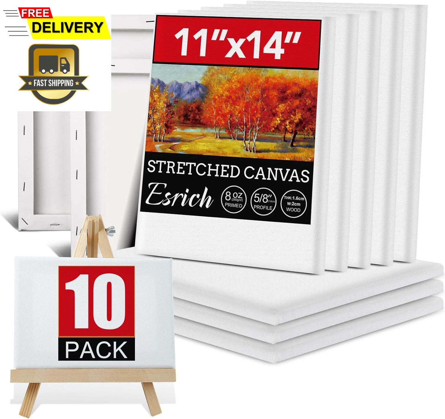 Blank canvases