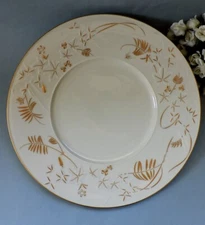 Elegant Hand painted Art Deco KPM Berlin 11"Charger plate with reliefs