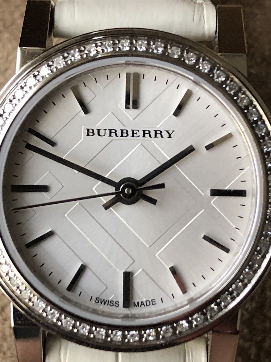 BLACK FRIDAY SALE New Burberry Diamond Bu9221 Check Swiss Watch BLACK FRIDAY SALE New Burberry Diamond Bu9221 Check Swiss Watch